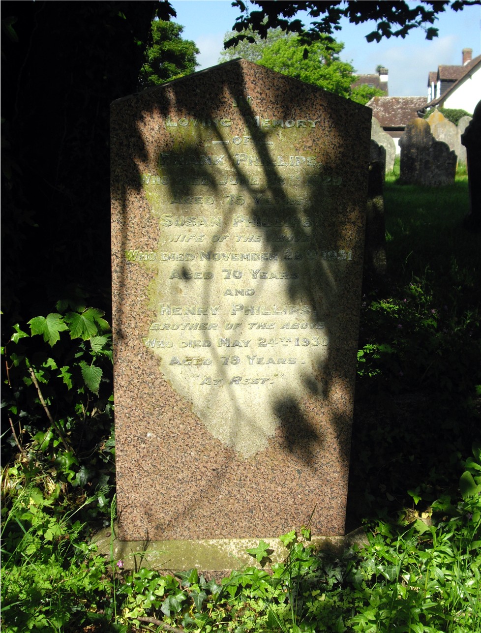 frank phillips grave